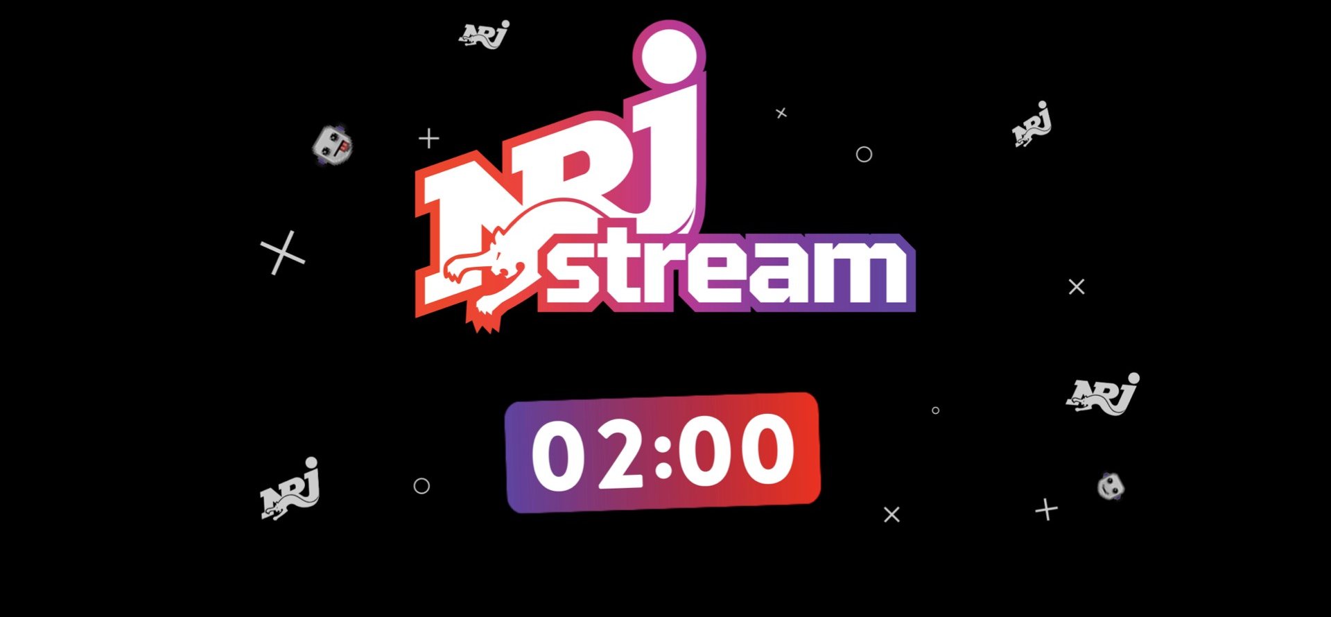 Écrans animés NRJ Stream