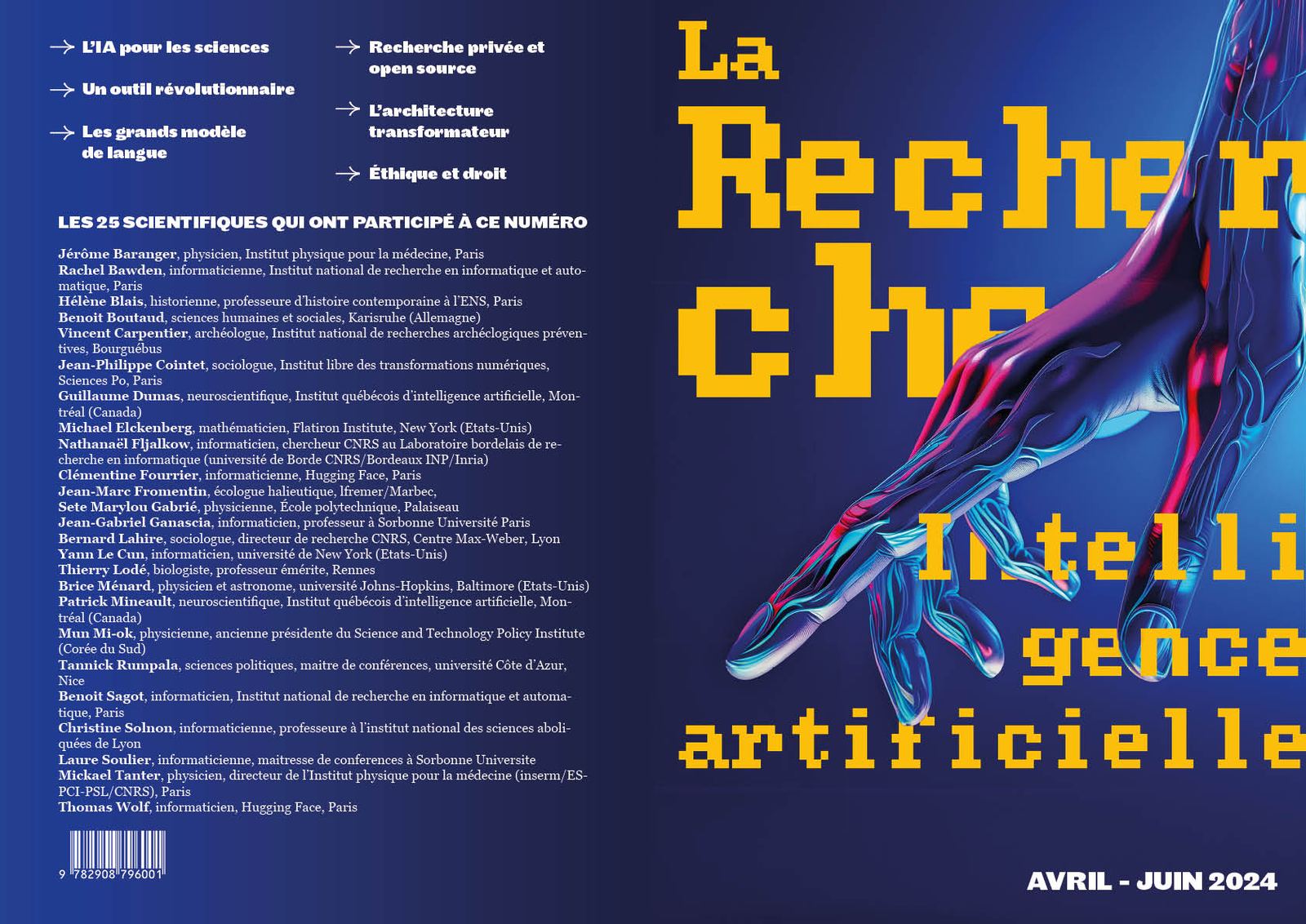 Couverture La Recherche · mockup